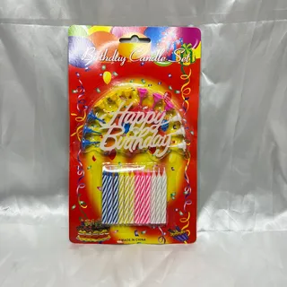 Mini color candles