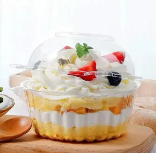 Round Bento/dessert pack